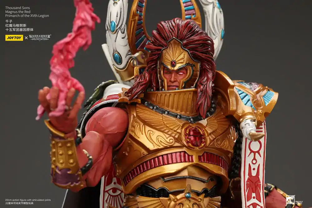 Warhammer The Horus Heresy Akcijska figura 1/18 Thousand sons Magnus the Red Primarch of the XVth Legion 12 cm fotografija izdelka