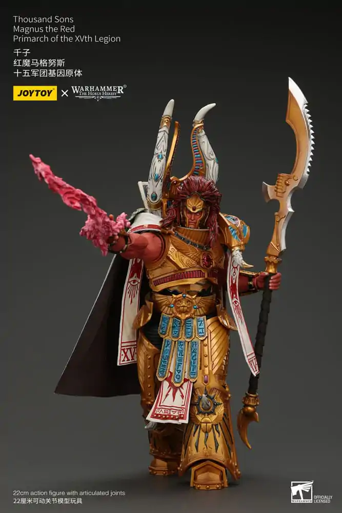 Warhammer The Horus Heresy Akcijska figura 1/18 Thousand sons Magnus the Red Primarch of the XVth Legion 12 cm fotografija izdelka