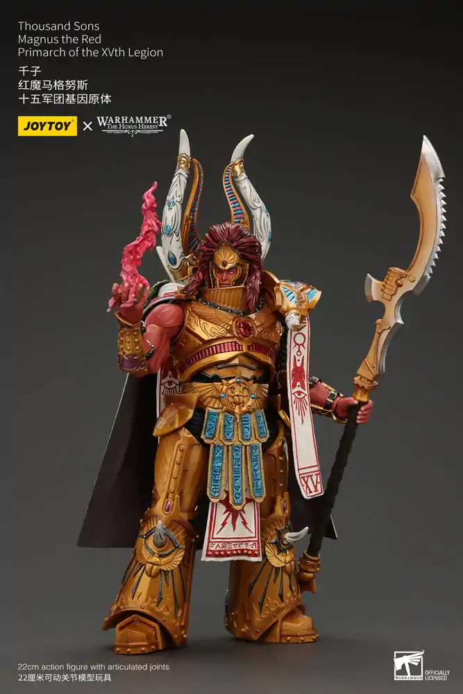 Warhammer The Horus Heresy Akcijska figura 1/18 Thousand sons Magnus the Red Primarch of the XVth Legion 12 cm fotografija izdelka