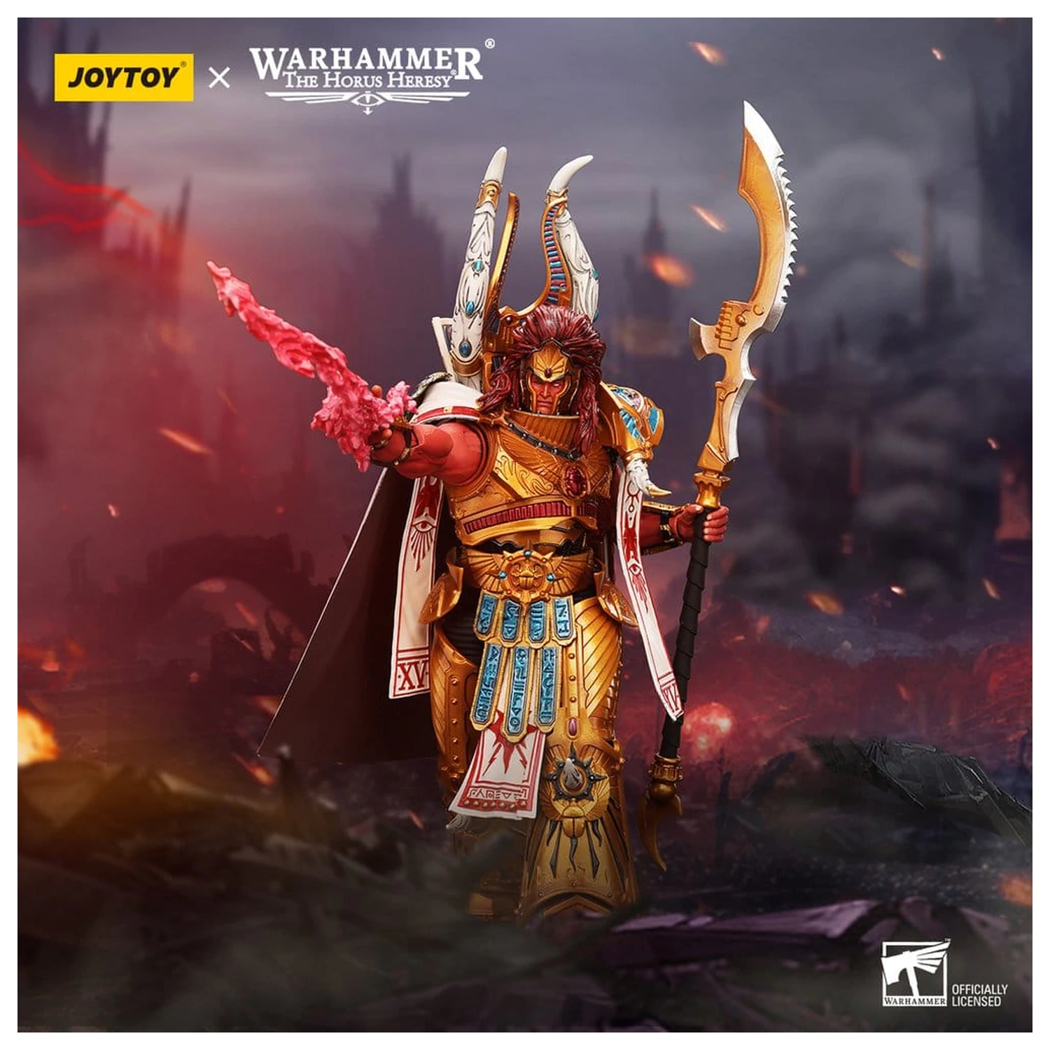 Warhammer The Horus Heresy Akcijska figura 1/18 Thousand sons Magnus the Red Primarch of the XVth Legion 12 cm fotografija izdelka