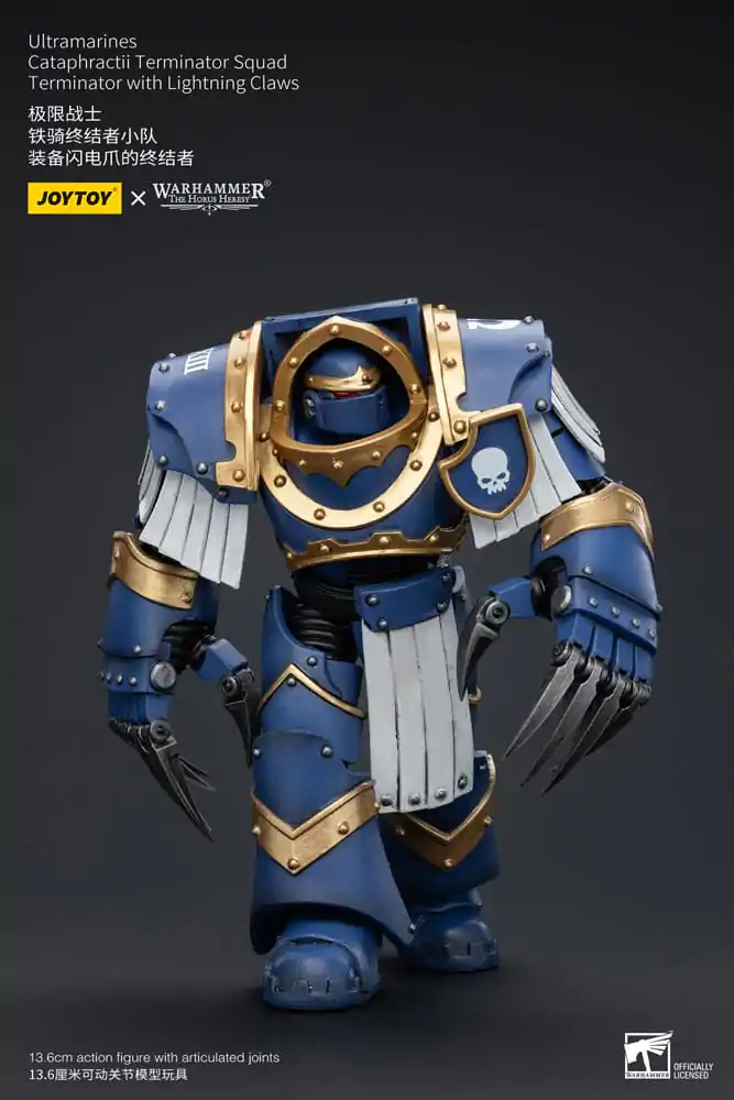 Warhammer The Horus Heresy akcijska figura 1/18 Ultramarines Cataphractii Terminator Squad Terminator s kremplji strele 14 cm fotografija izdelka