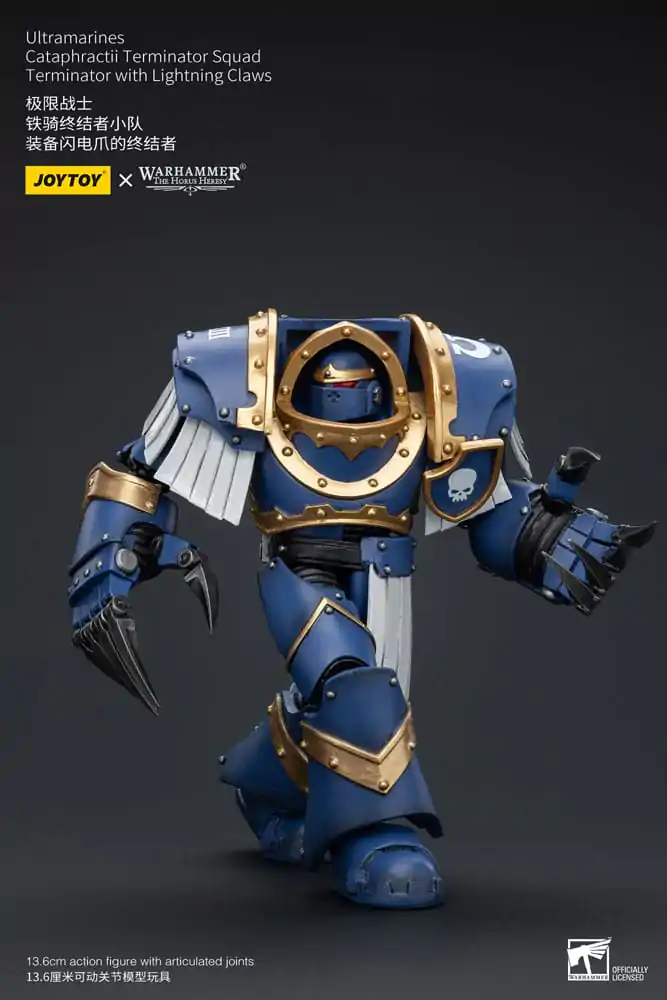 Warhammer The Horus Heresy akcijska figura 1/18 Ultramarines Cataphractii Terminator Squad Terminator s kremplji strele 14 cm fotografija izdelka