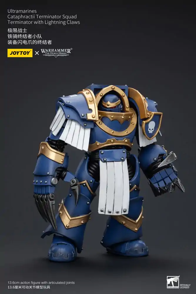 Warhammer The Horus Heresy akcijska figura 1/18 Ultramarines Cataphractii Terminator Squad Terminator s kremplji strele 14 cm fotografija izdelka