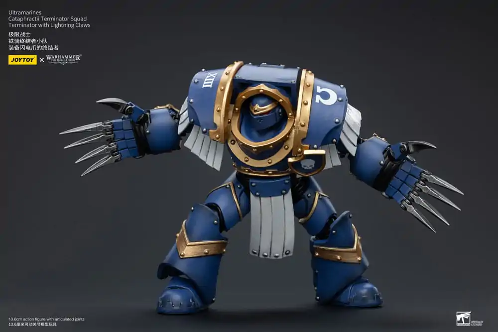 Warhammer The Horus Heresy akcijska figura 1/18 Ultramarines Cataphractii Terminator Squad Terminator s kremplji strele 14 cm fotografija izdelka