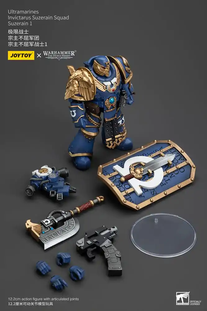 Warhammer The Horus Heresy akcijska figura 1/18 Ultramarines Invictarus Suzerain Squad Suzerain 1 12 cm fotografija izdelka