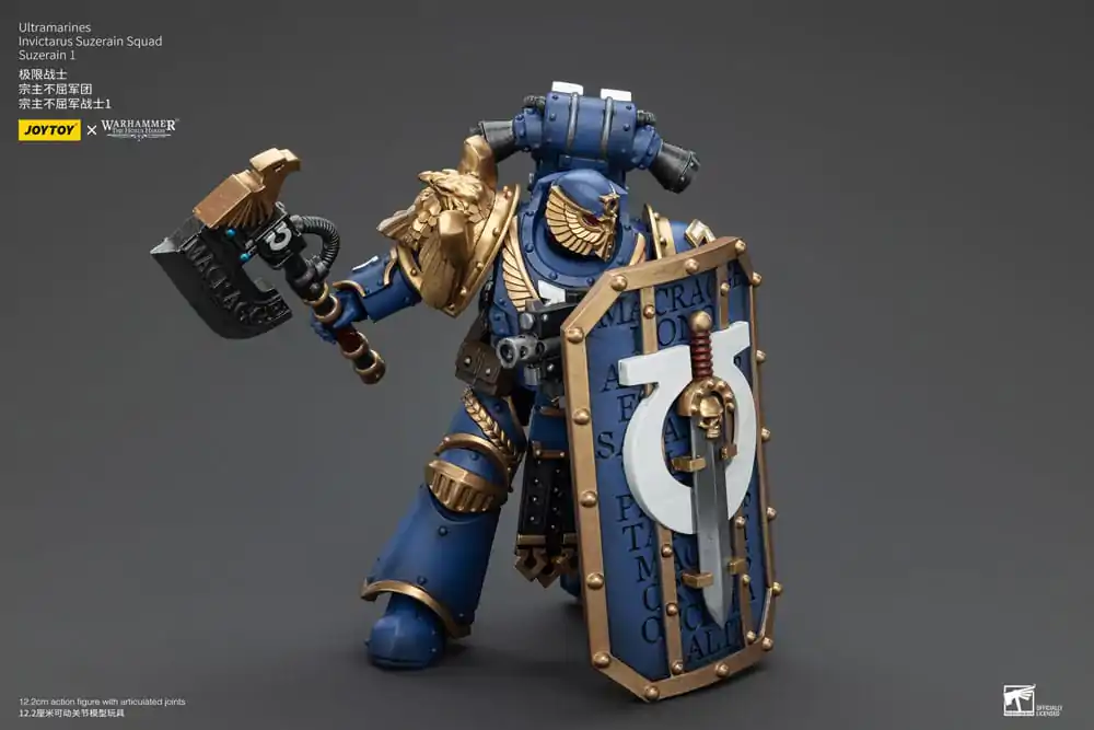 Warhammer The Horus Heresy akcijska figura 1/18 Ultramarines Invictarus Suzerain Squad Suzerain 1 12 cm fotografija izdelka