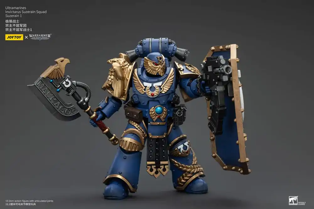 Warhammer The Horus Heresy akcijska figura 1/18 Ultramarines Invictarus Suzerain Squad Suzerain 1 12 cm fotografija izdelka