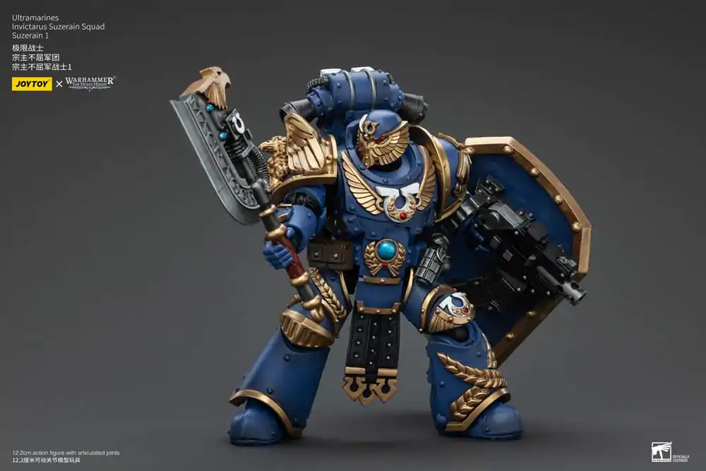 Warhammer The Horus Heresy akcijska figura 1/18 Ultramarines Invictarus Suzerain Squad Suzerain 1 12 cm fotografija izdelka