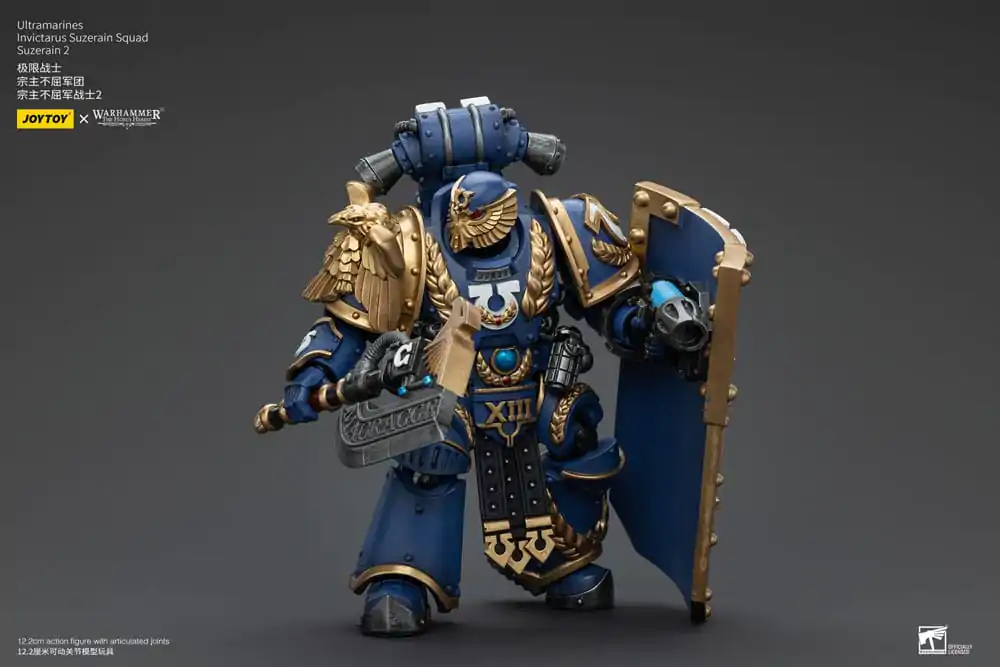 Warhammer The Horus Heresy akcijska figura 1/18 Ultramarines Invictarus Suzerain Squad Suzerain 2 12 cm fotografija izdelka