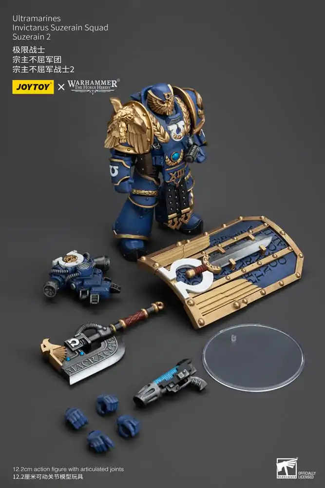 Warhammer The Horus Heresy akcijska figura 1/18 Ultramarines Invictarus Suzerain Squad Suzerain 2 12 cm fotografija izdelka