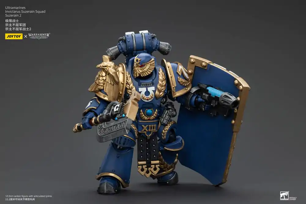 Warhammer The Horus Heresy akcijska figura 1/18 Ultramarines Invictarus Suzerain Squad Suzerain 2 12 cm fotografija izdelka