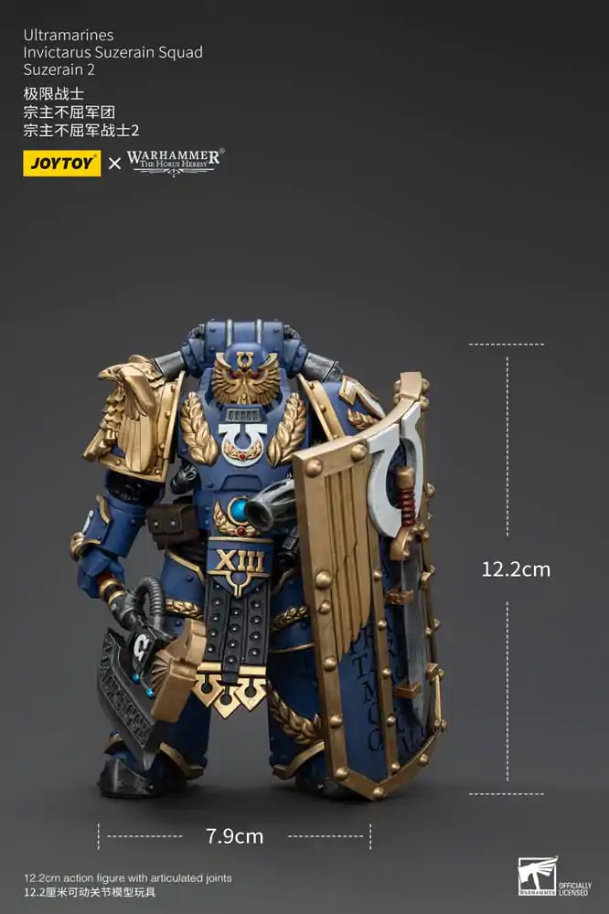 Warhammer The Horus Heresy akcijska figura 1/18 Ultramarines Invictarus Suzerain Squad Suzerain 2 12 cm fotografija izdelka