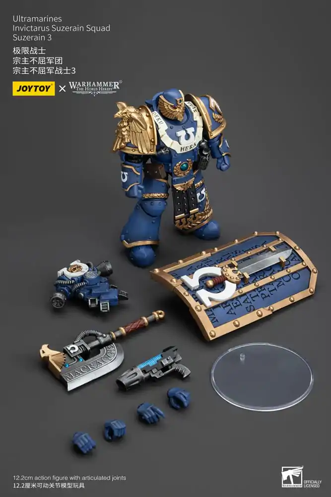 Warhammer The Horus Heresy akcijska figura 1/18 Ultramarines Invictarus Suzerain Squad Suzerain 3 12 cm fotografija izdelka