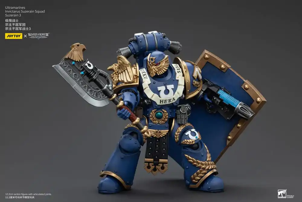 Warhammer The Horus Heresy akcijska figura 1/18 Ultramarines Invictarus Suzerain Squad Suzerain 3 12 cm fotografija izdelka