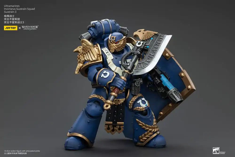 Warhammer The Horus Heresy akcijska figura 1/18 Ultramarines Invictarus Suzerain Squad Suzerain 3 12 cm fotografija izdelka