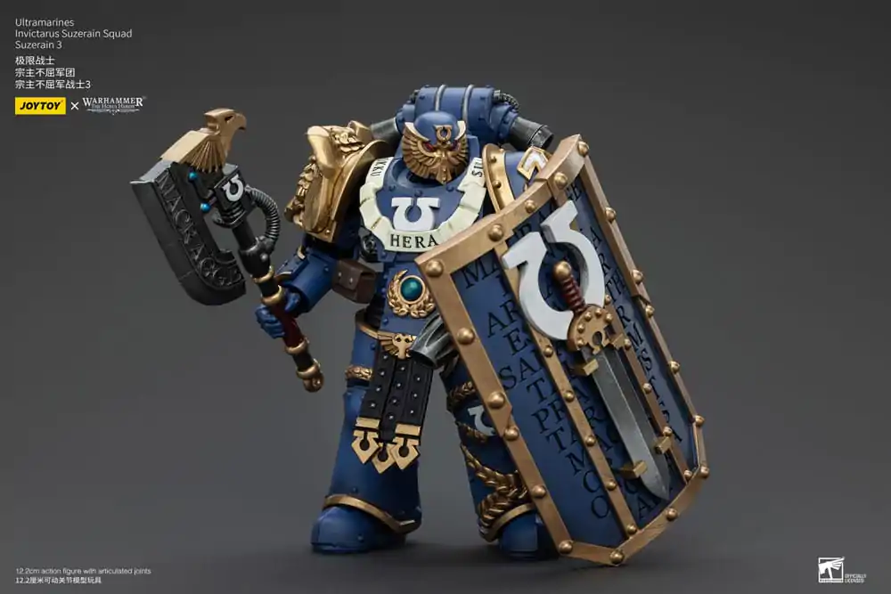 Warhammer The Horus Heresy akcijska figura 1/18 Ultramarines Invictarus Suzerain Squad Suzerain 3 12 cm fotografija izdelka