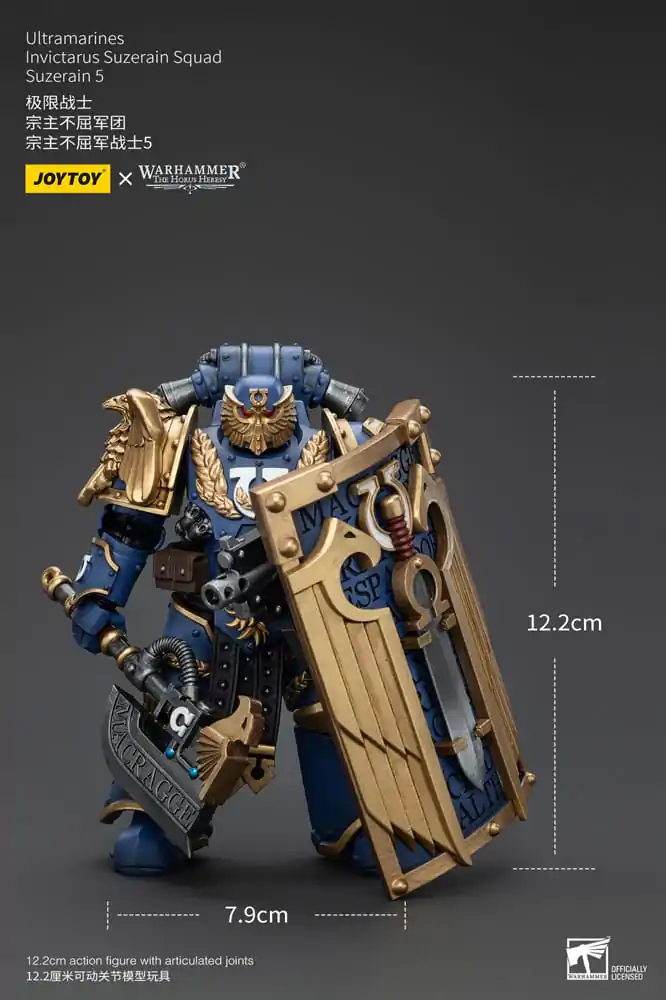 Warhammer The Horus Heresy akcijska figura 1/18 Ultramarines Invictarus Suzerain Squad Suzerain 5 12 cm fotografija izdelka