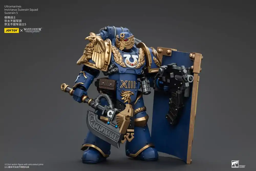 Warhammer The Horus Heresy akcijska figura 1/18 Ultramarines Invictarus Suzerain Squad Suzerain 5 12 cm fotografija izdelka