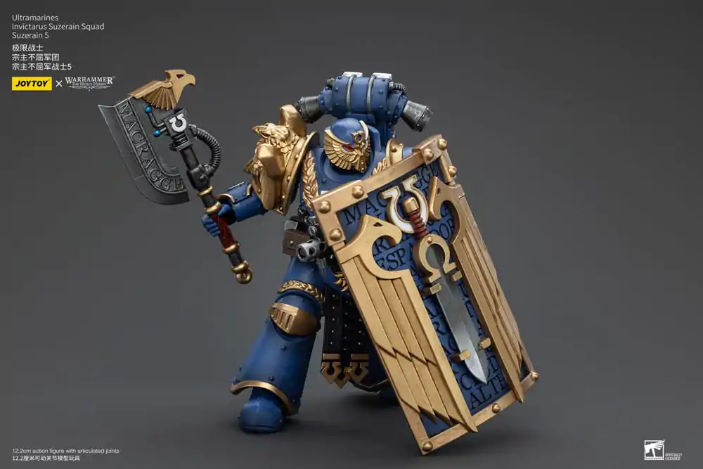 Warhammer The Horus Heresy akcijska figura 1/18 Ultramarines Invictarus Suzerain Squad Suzerain 5 12 cm fotografija izdelka