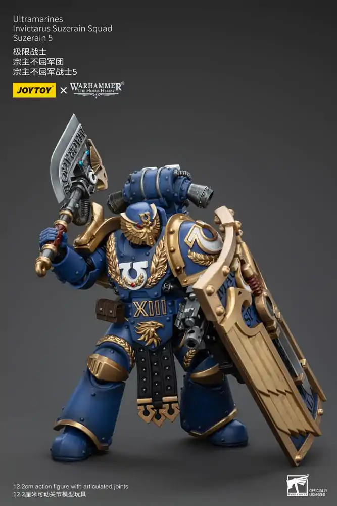 Warhammer The Horus Heresy akcijska figura 1/18 Ultramarines Invictarus Suzerain Squad Suzerain 5 12 cm fotografija izdelka