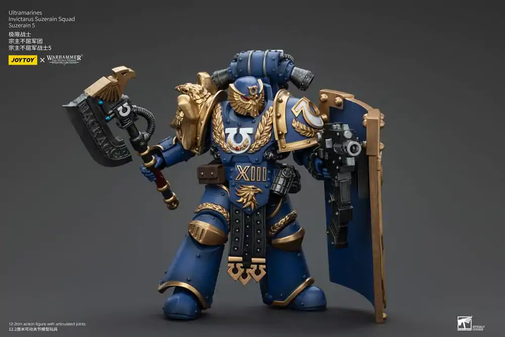 Warhammer The Horus Heresy akcijska figura 1/18 Ultramarines Invictarus Suzerain Squad Suzerain 5 12 cm fotografija izdelka