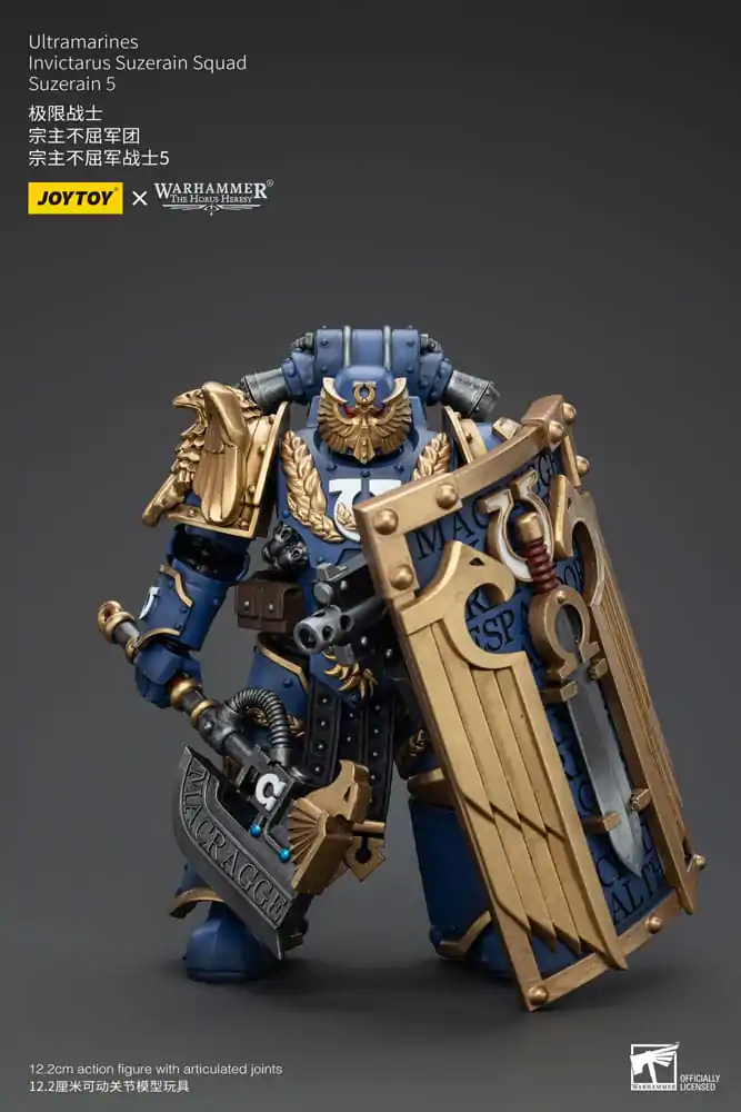 Warhammer The Horus Heresy akcijska figura 1/18 Ultramarines Invictarus Suzerain Squad Suzerain 5 12 cm fotografija izdelka