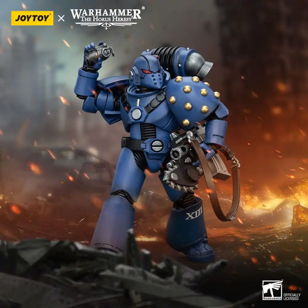 Warhammer The Horus Heresy akcijska figura 1/18 Ultramarines MK VI Tactical Squad Legionar s puško &amp; verižnim mečem 12 cm fotografija izdelka