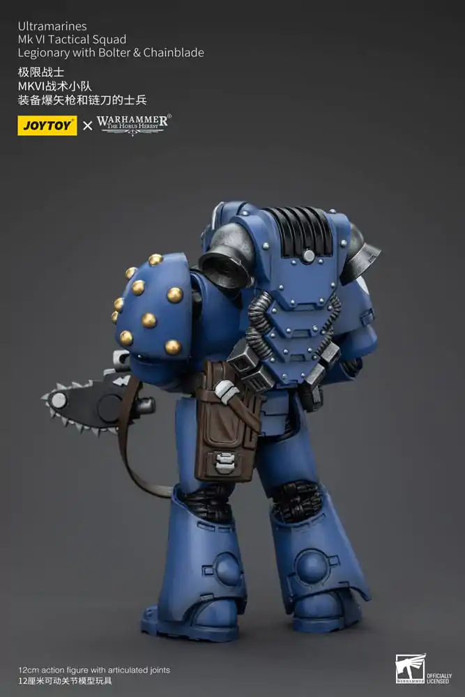 Warhammer The Horus Heresy akcijska figura 1/18 Ultramarines MK VI Tactical Squad Legionar s puško &amp; verižnim mečem 12 cm fotografija izdelka