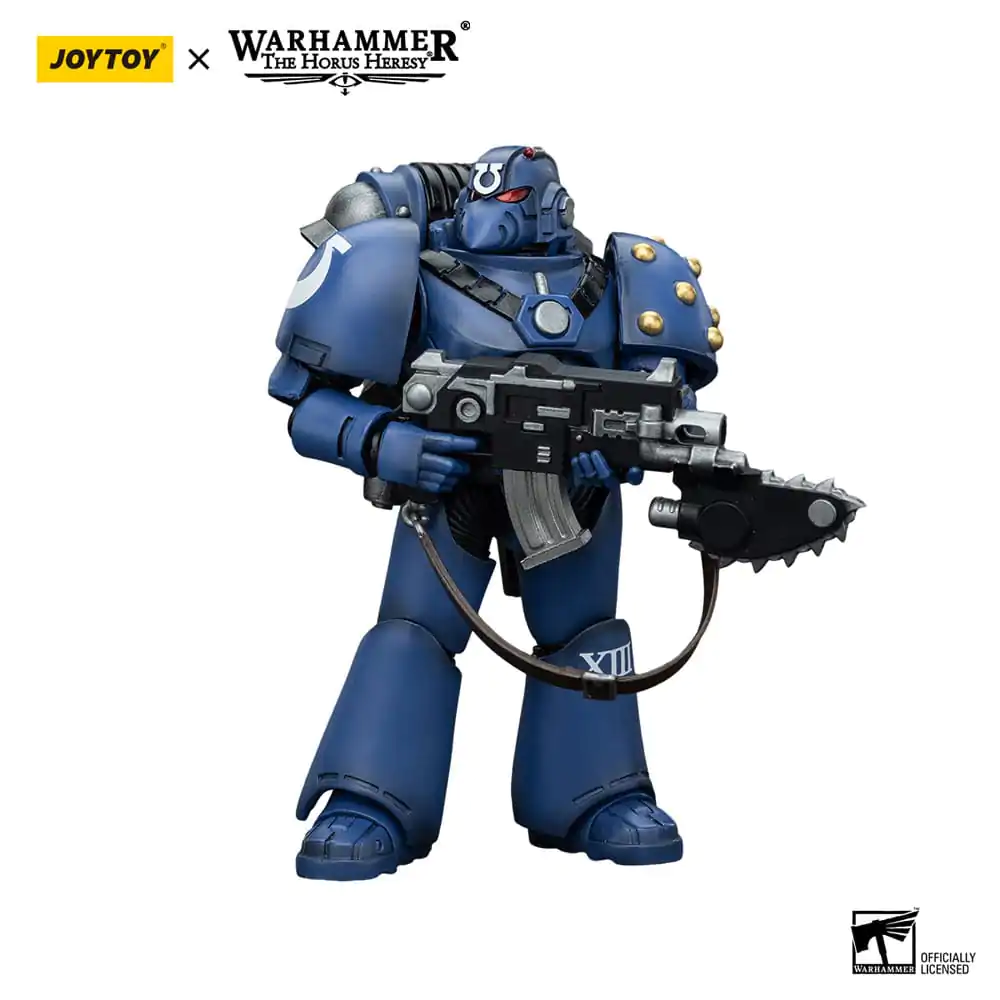 Warhammer The Horus Heresy akcijska figura 1/18 Ultramarines MK VI Tactical Squad Legionar s puško &amp; verižnim mečem 12 cm fotografija izdelka