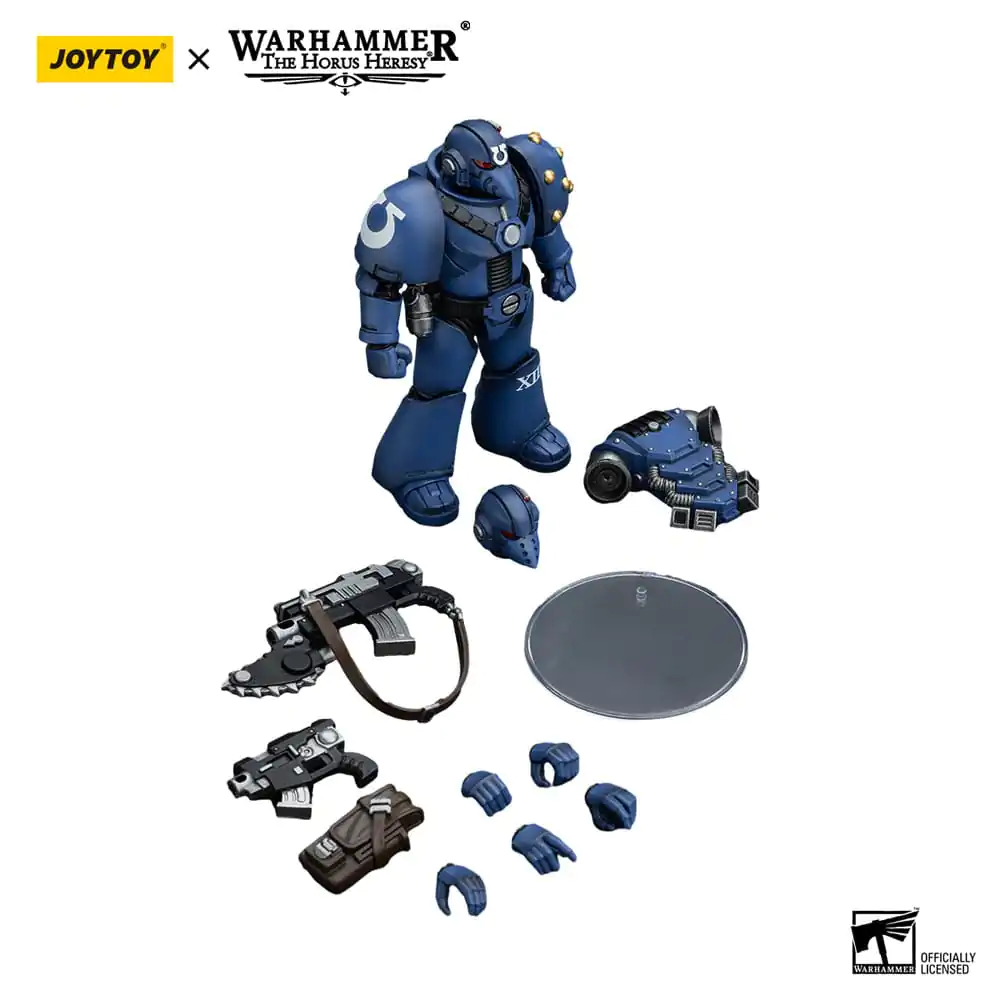 Warhammer The Horus Heresy akcijska figura 1/18 Ultramarines MK VI Tactical Squad Legionar s puško &amp; verižnim mečem 12 cm fotografija izdelka