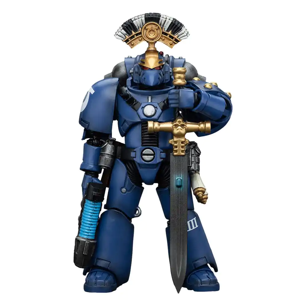 Warhammer The Horus Heresy Akcijska figura 1/18 Ultramarines MK VI Tactical Squad Sergeant s plazemsko pištolo in Power Sword 12 cm fotografija izdelka