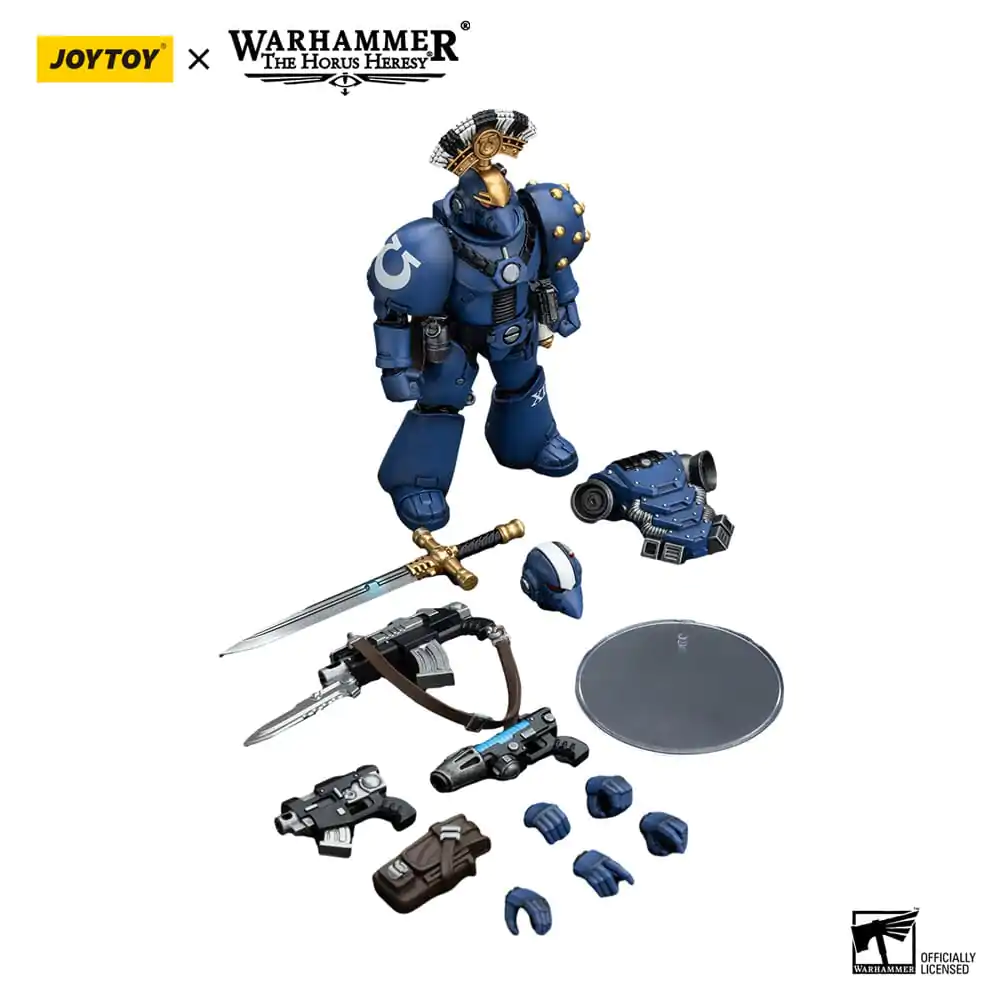 Warhammer The Horus Heresy Akcijska figura 1/18 Ultramarines MK VI Tactical Squad Sergeant s plazemsko pištolo in Power Sword 12 cm fotografija izdelka