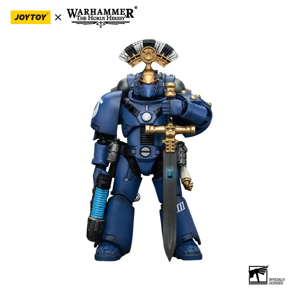 Warhammer The Horus Heresy Akcijska figura 1/18 Ultramarines MK VI Tactical Squad Sergeant s plazemsko pištolo in Power Sword 12 cm fotografija izdelka