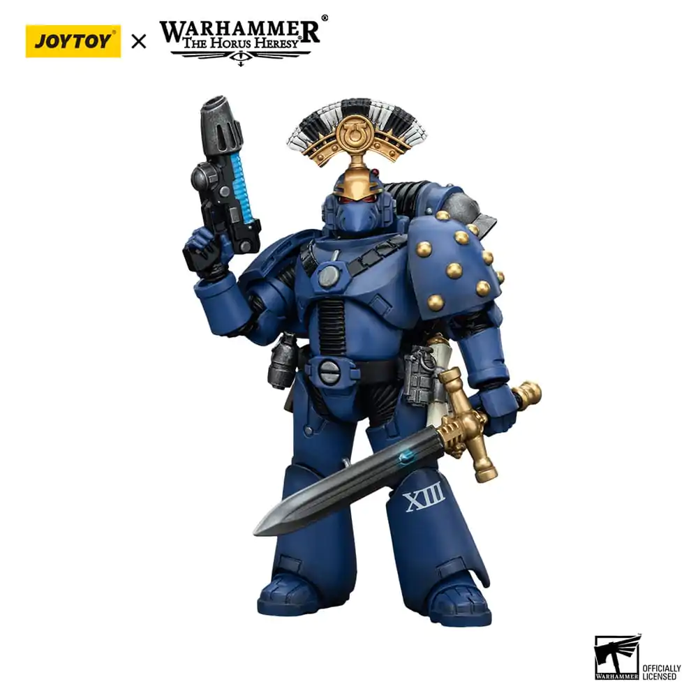 Warhammer The Horus Heresy Akcijska figura 1/18 Ultramarines MK VI Tactical Squad Sergeant s plazemsko pištolo in Power Sword 12 cm fotografija izdelka