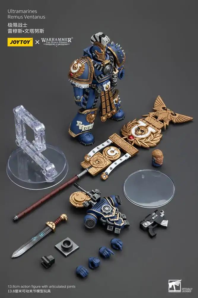 Warhammer The Horus Heresy akcijska figura 1/18 Ultramarines Remus Ventanus 14 cm fotografija izdelka