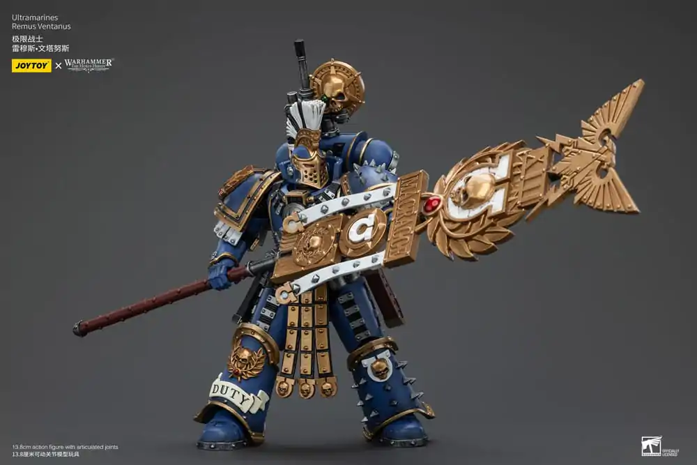 Warhammer The Horus Heresy akcijska figura 1/18 Ultramarines Remus Ventanus 14 cm fotografija izdelka