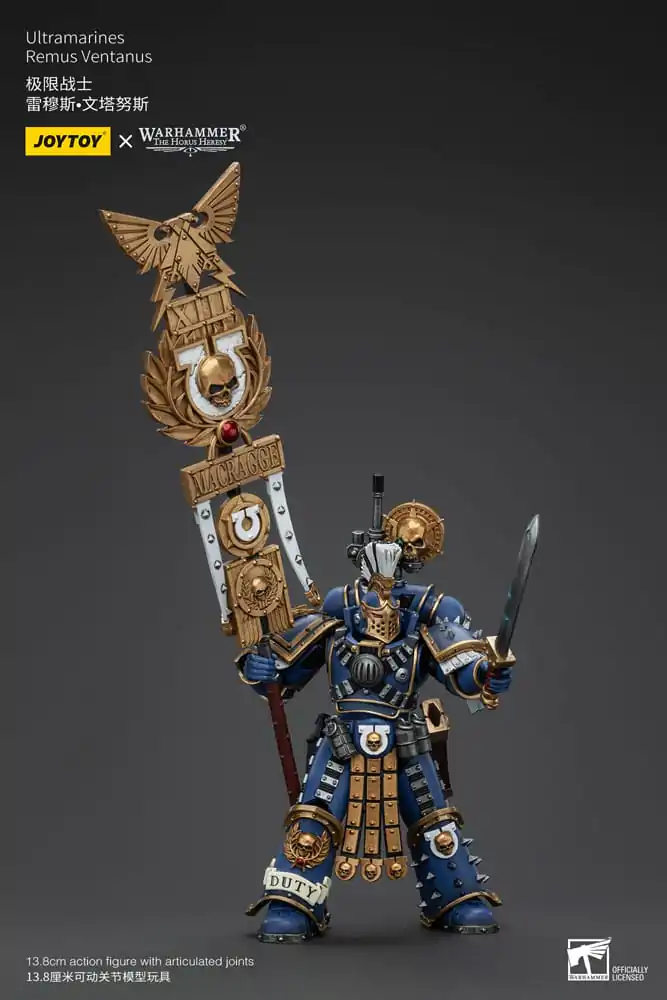 Warhammer The Horus Heresy akcijska figura 1/18 Ultramarines Remus Ventanus 14 cm fotografija izdelka