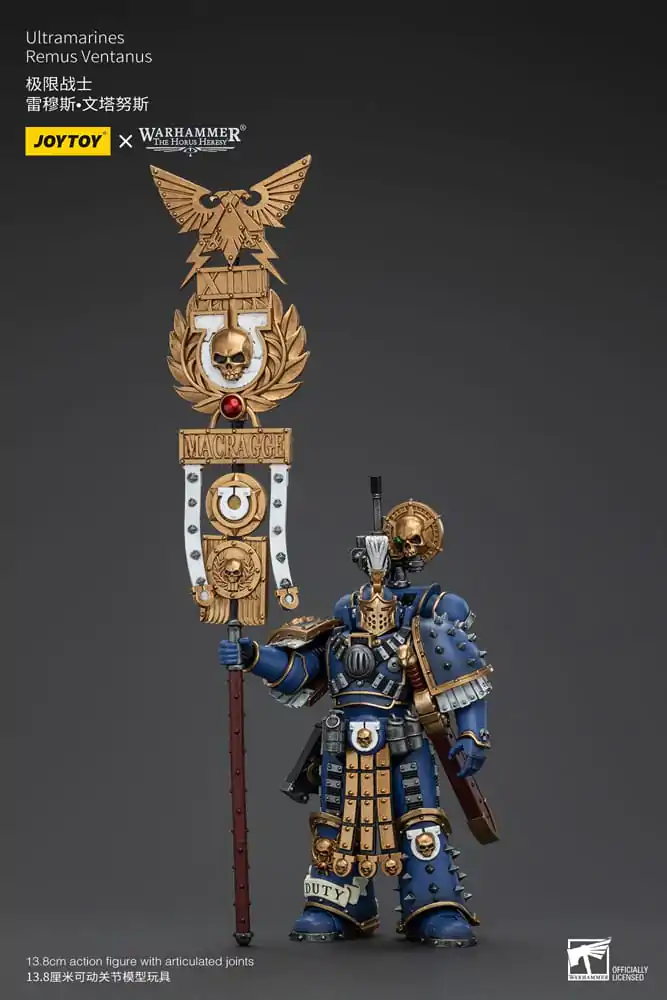 Warhammer The Horus Heresy akcijska figura 1/18 Ultramarines Remus Ventanus 14 cm fotografija izdelka