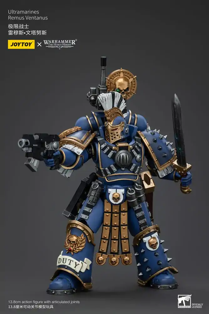 Warhammer The Horus Heresy akcijska figura 1/18 Ultramarines Remus Ventanus 14 cm fotografija izdelka