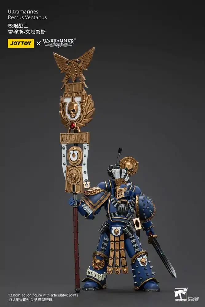 Warhammer The Horus Heresy akcijska figura 1/18 Ultramarines Remus Ventanus 14 cm fotografija izdelka