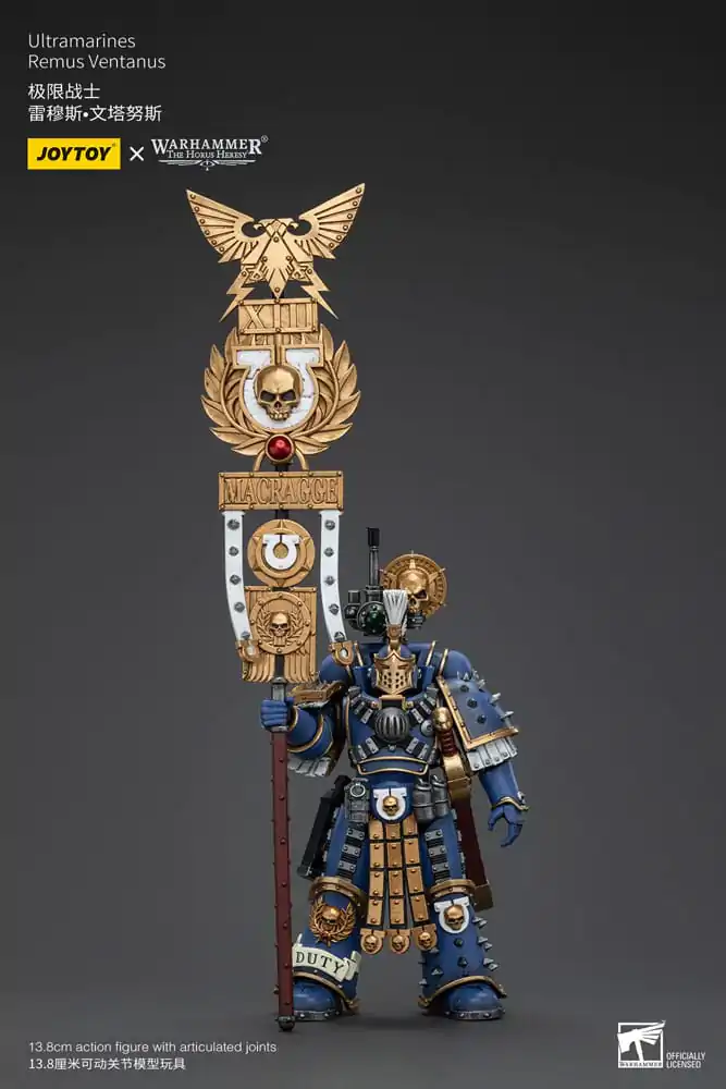 Warhammer The Horus Heresy akcijska figura 1/18 Ultramarines Remus Ventanus 14 cm fotografija izdelka