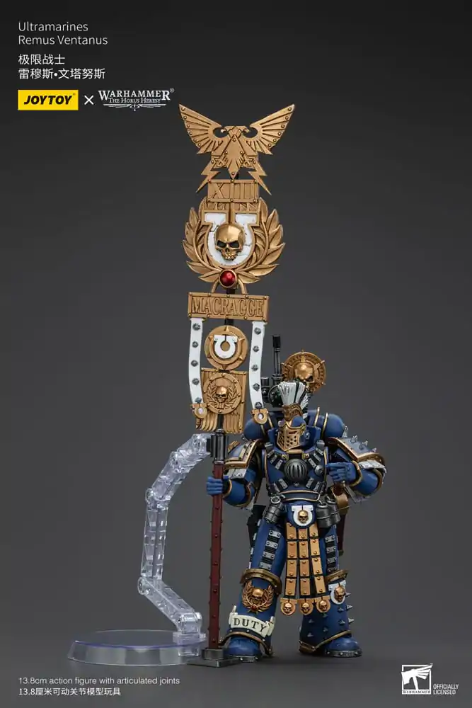 Warhammer The Horus Heresy akcijska figura 1/18 Ultramarines Remus Ventanus 14 cm fotografija izdelka