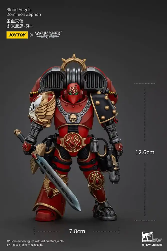 Warhammer The Horus Heresy Akcijska figura Blood Angels Dominion Zephon 20 cm fotografija izdelka