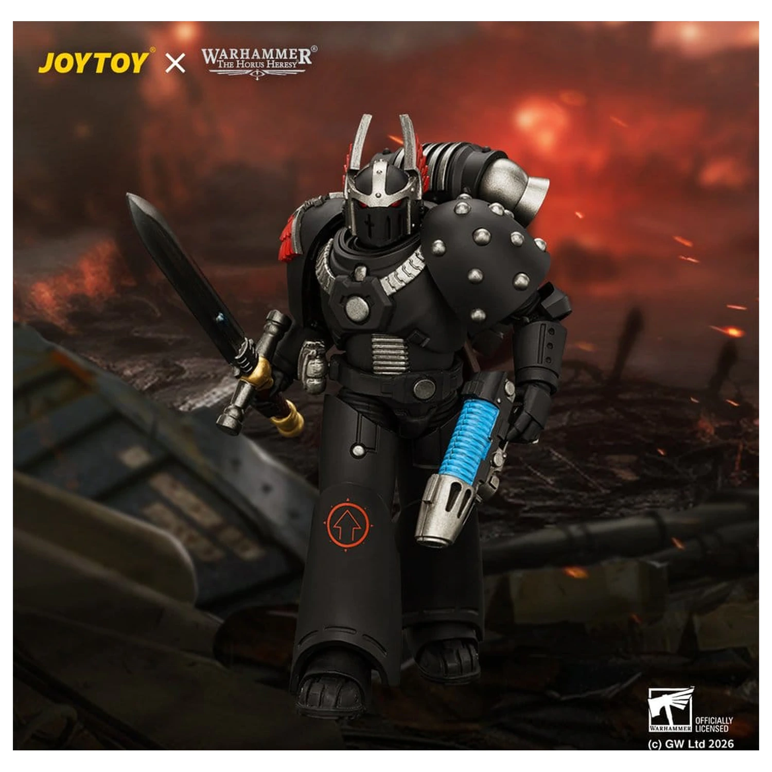 Warhammer The Horus Heresy figura MKVI Tactical Sergeant Dark Angels 12 cm fotografija izdelka