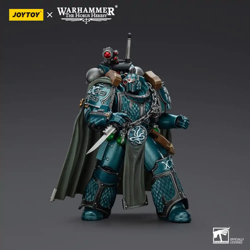 Warhammer The Horus Heresy Akcijska figura Alpha Legion Exodus The One who is Many With Sniper Rifle And Power Dagger 12 cm fotografija izdelka