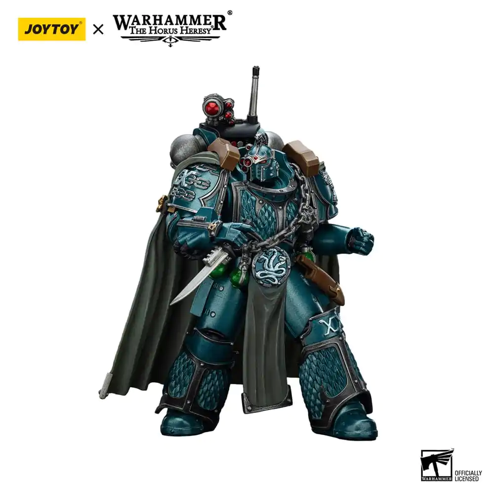 Warhammer The Horus Heresy Akcijska figura Alpha Legion Exodus The One who is Many With Sniper Rifle And Power Dagger 12 cm fotografija izdelka