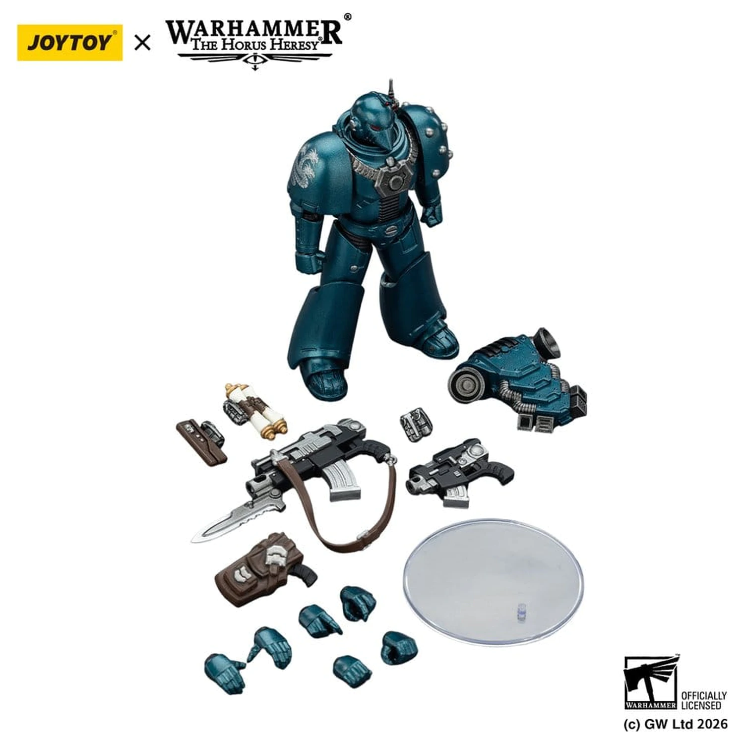 Warhammer The Horus Heresy akcijska figura Alpha Legion MKVI Tactical Legionary 12 cm fotografija izdelka
