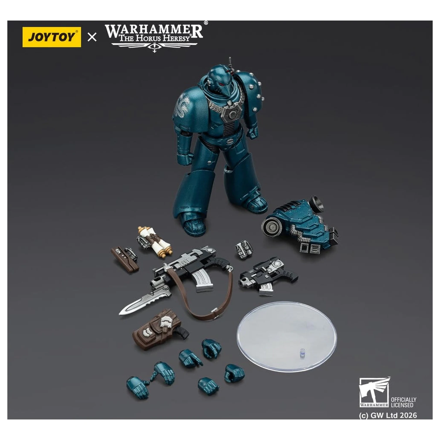 Warhammer The Horus Heresy akcijska figura Alpha Legion MKVI Tactical Legionary 12 cm fotografija izdelka