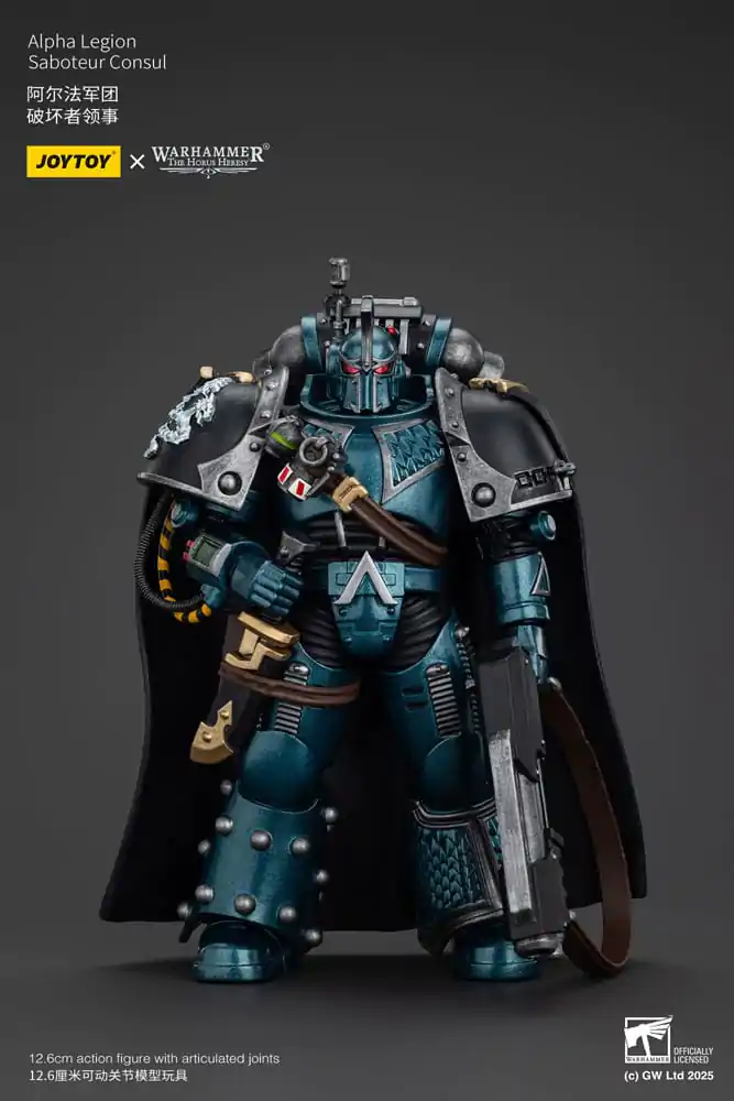 Warhammer The Horus Heresy akcijska figura Alpha Legion Saboteur Consul 20 cm fotografija izdelka