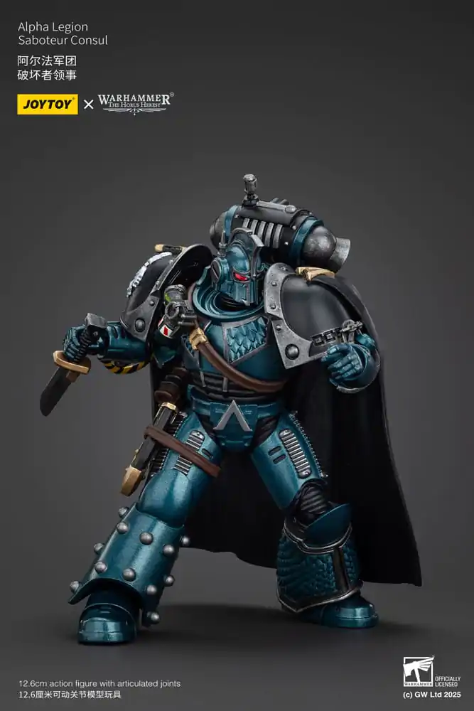 Warhammer The Horus Heresy akcijska figura Alpha Legion Saboteur Consul 20 cm fotografija izdelka